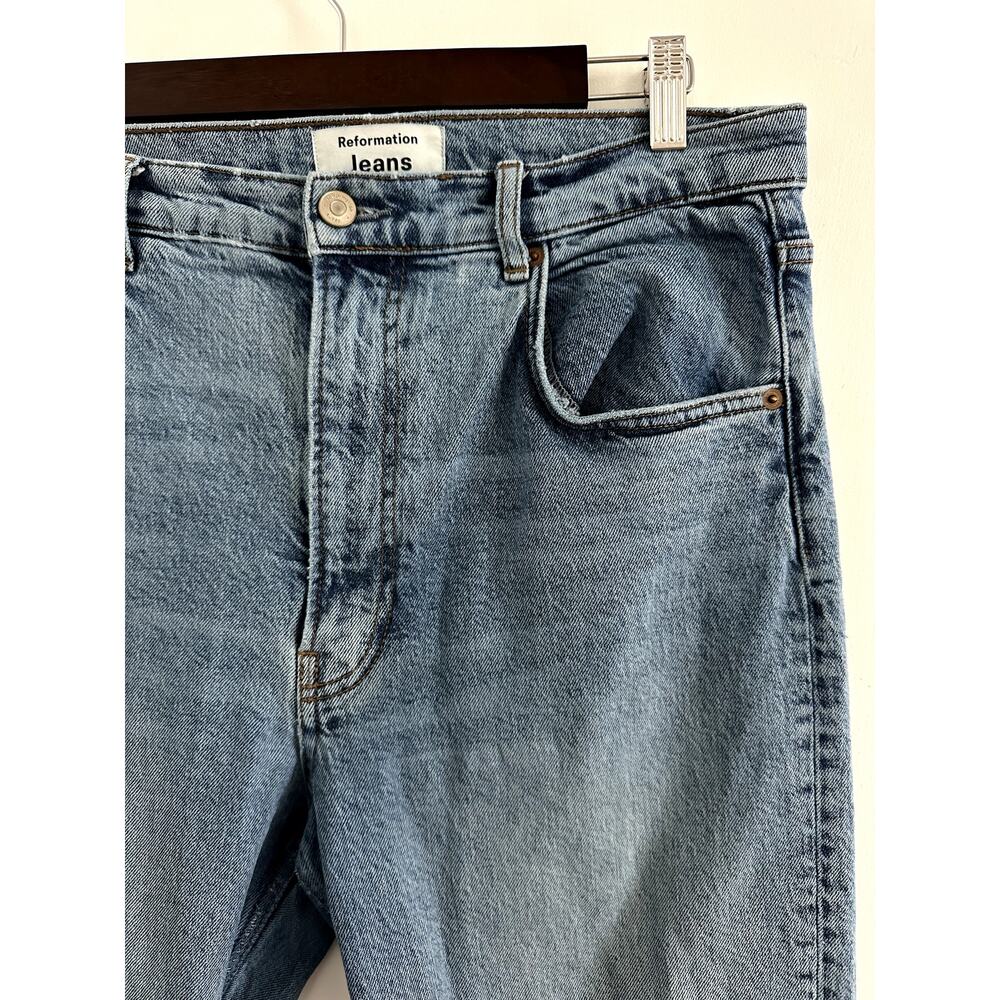 Reformation Jeans Size 31 Liza Ultra High Rise Straight Jeans